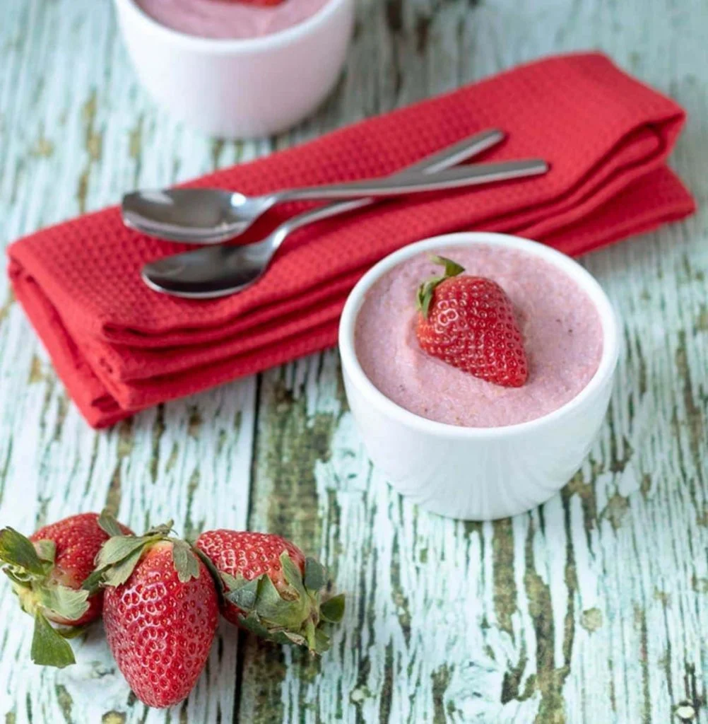 Custard Strawberry